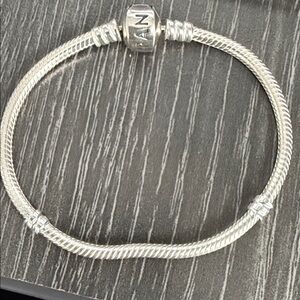 Pandora Sterling Silver Snake Chain Bracelet